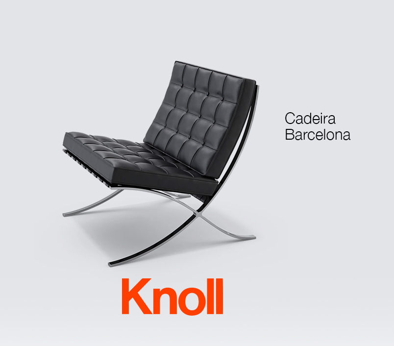 Hello Tradesign Herman Miller Knoll Cadeira Barcelona Mobile no Hello