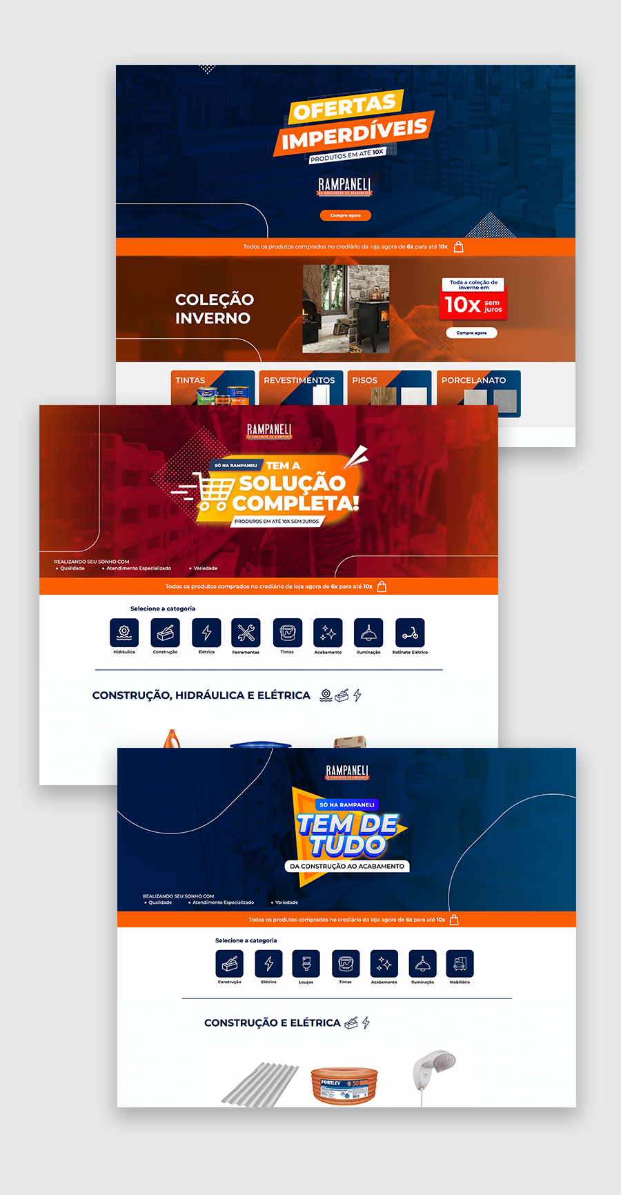 svg+xml;charset=utf em Rampaneli - Líder da Construção ao Acabamento Campanhas Rampaneli