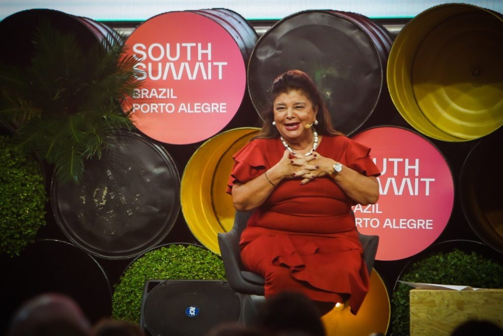 Luiza Trajano no South Summit Brazil