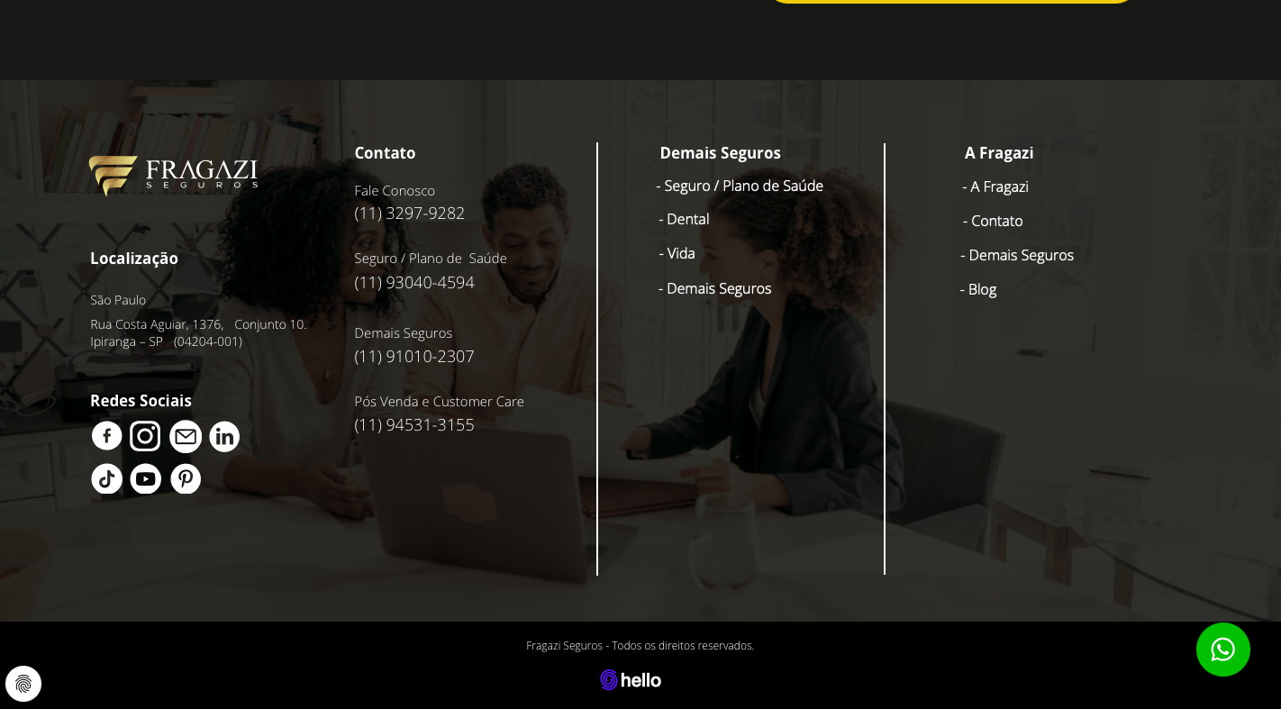 landing-page-fragazi3 Landing Page Fragazi Corretora de Seguros