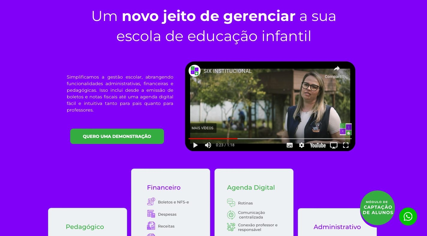 landing-page-sistema-six2 svg+xml;charset=utf no Hello Mídia