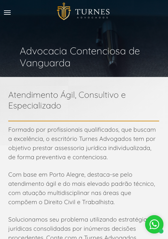 svg+xml;charset=utf em Site para escritório de advocacia: Turnes Advogados Mobile Turnes Advogados