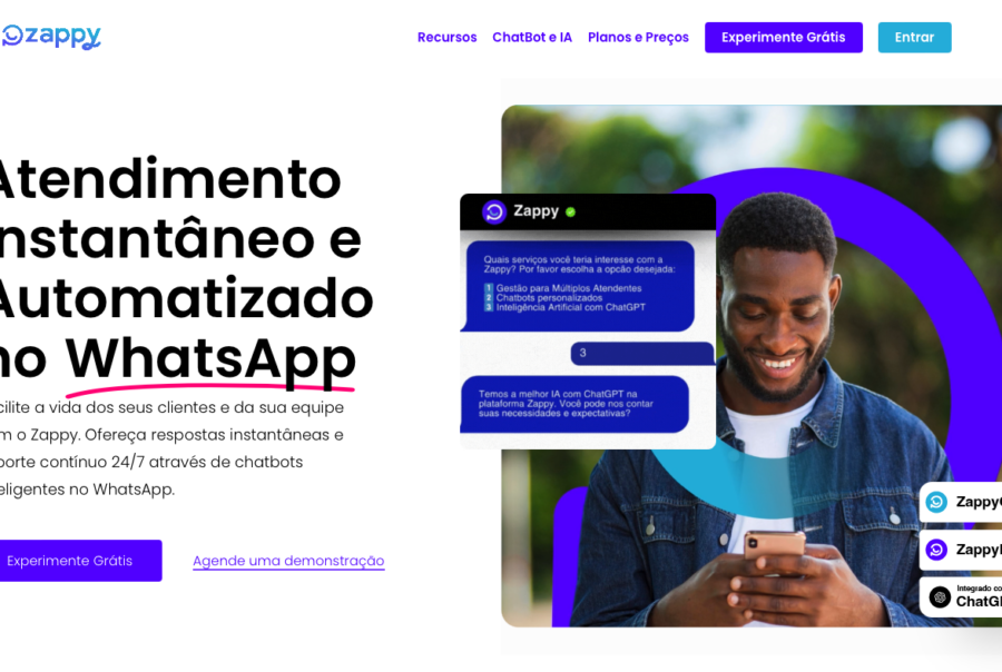Saas Whatsapp Chatbot Zappy