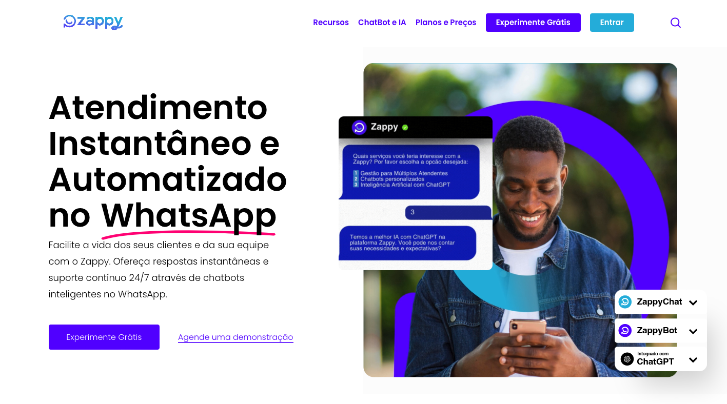 svg+xml;charset=utf em Blog Wordpress Otimizado para SEO Saas Whatsapp Chatbot Zappy