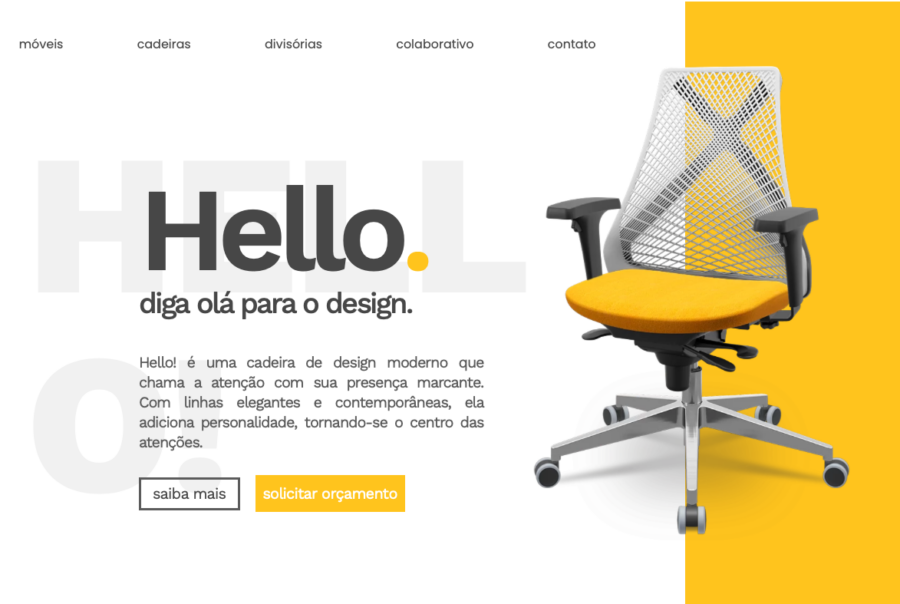 Site My Office Mobiliário Corporativo