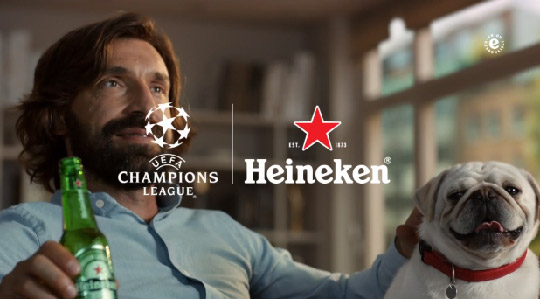 Heineken UEFA arquetipo explorador 1 no Hello Mídia