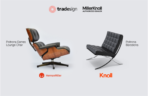 Design Autêntico da Hermann Miller em Porto Alegre